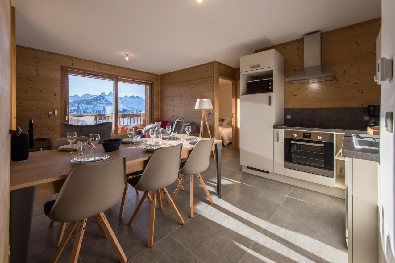 Odyssee Arc02 Appartement Sur Les Pistes Avec Vue Panoramique Fontcouverte-la-Toussuire Ngoại thất bức ảnh